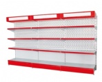 BK-SS-009 Single sided perforated back panel shelf